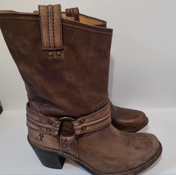 Frye Carmen Harness Tall Boots - Picture 3 of 12